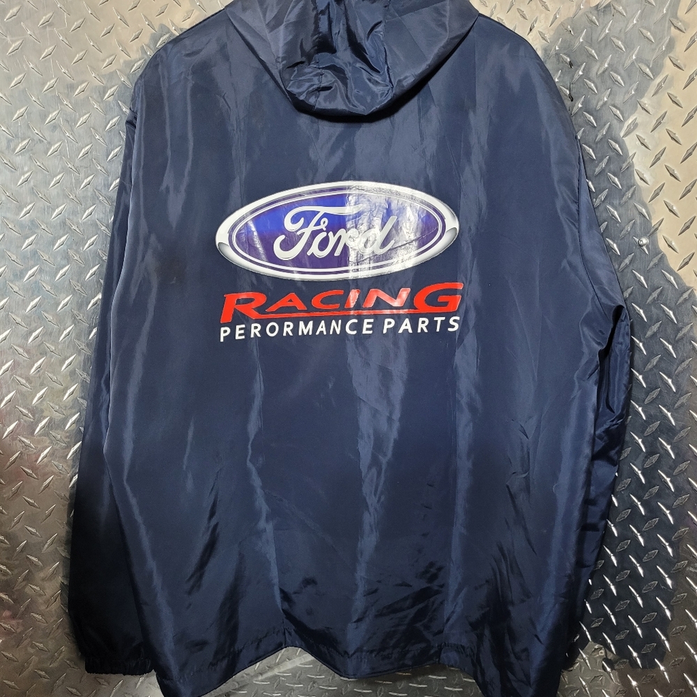 Ford Racing Blue Windbreaker Jacket - Picture 6 of 6